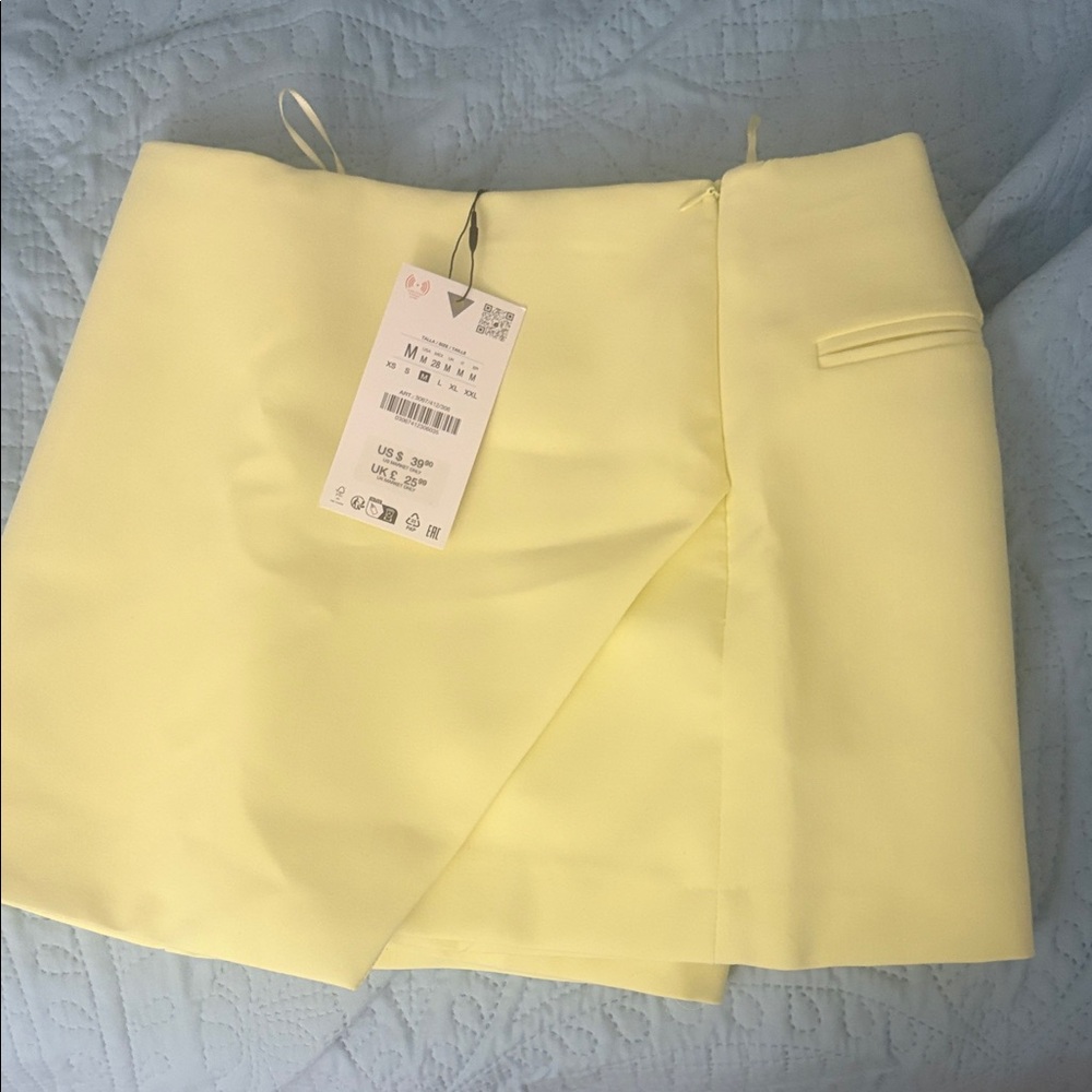 Zara Yellow Skirt